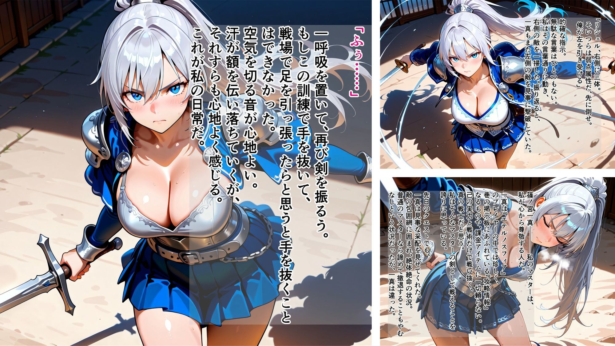 処女戦姫だった私は、フレンド召喚でパラメータ調教され、大切なマスターから別の男のものになりました - サンプル画像 7