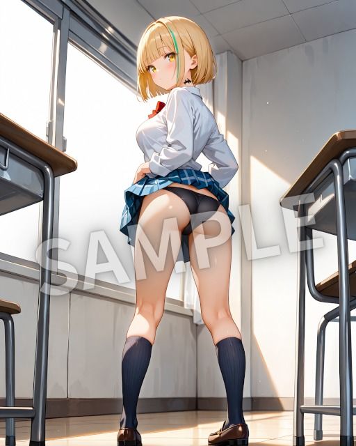 New パンチラ図鑑 ひなた - サンプル画像 1