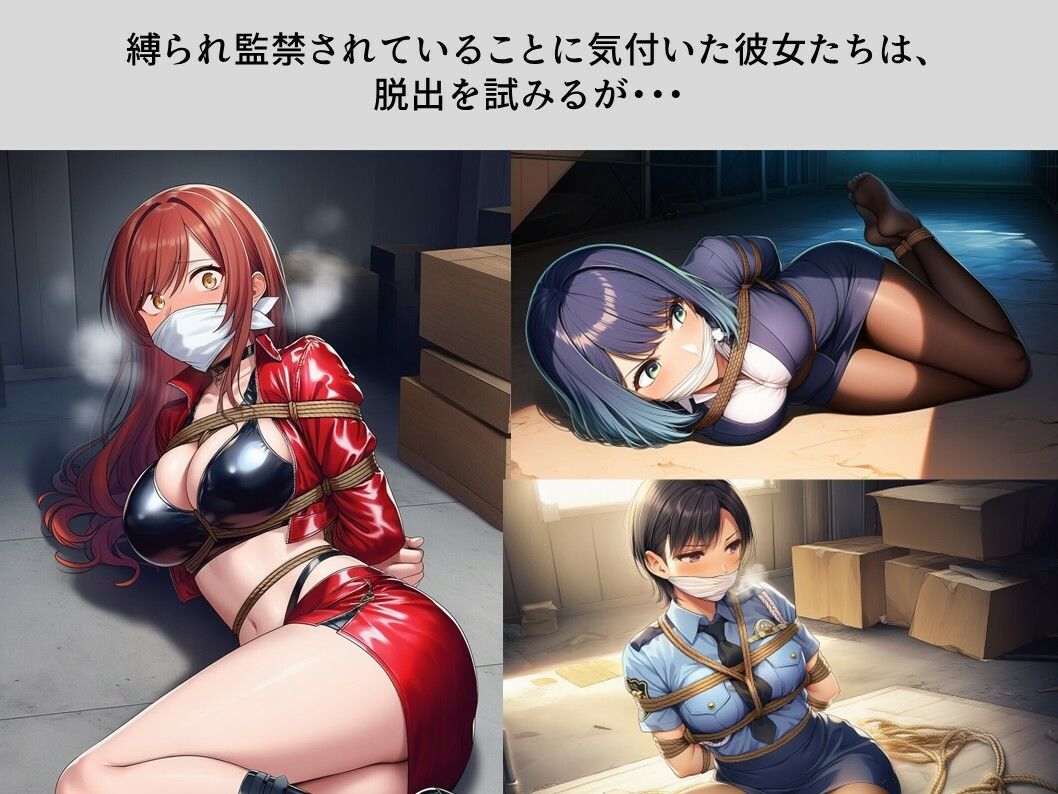 TheDID〜OL/レースクイーン/婦警さん緊縛監禁 - サンプル画像 2
