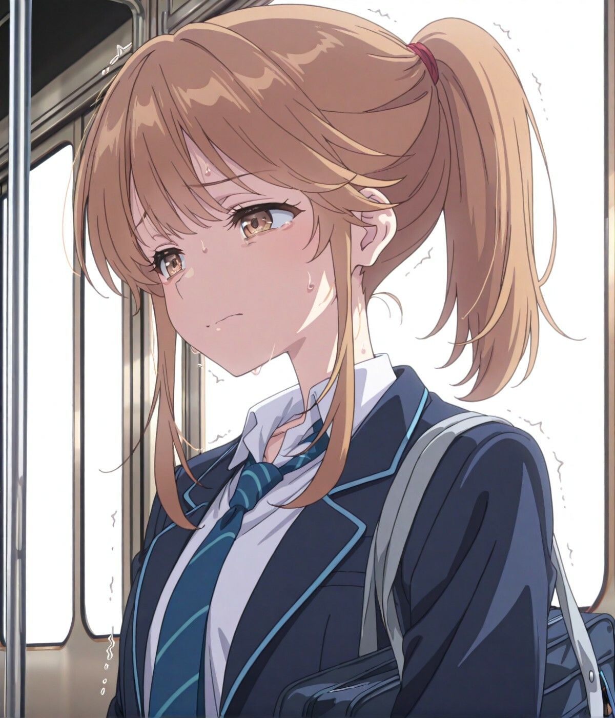 チラ〇ネ 青〇陽 CG集1（電車・交番・温泉:PDF） - サンプル画像 1