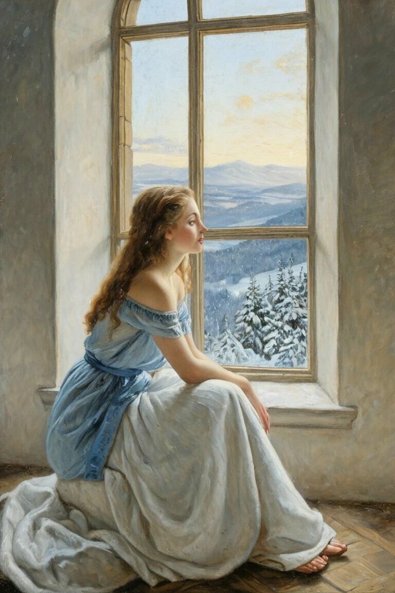 Portraits in Winter Light - サンプル画像 5