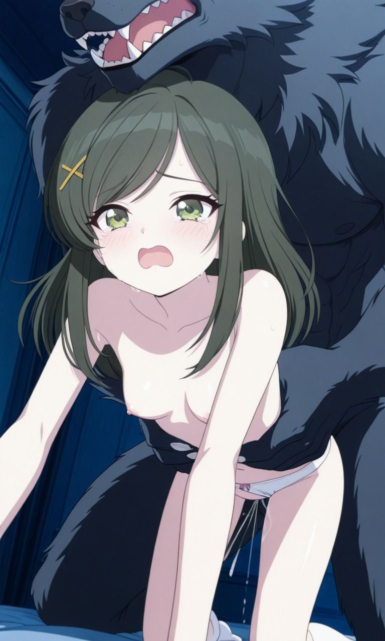 異種孕ませ陵●  橘百◯愛ちゃん - サンプル画像 3