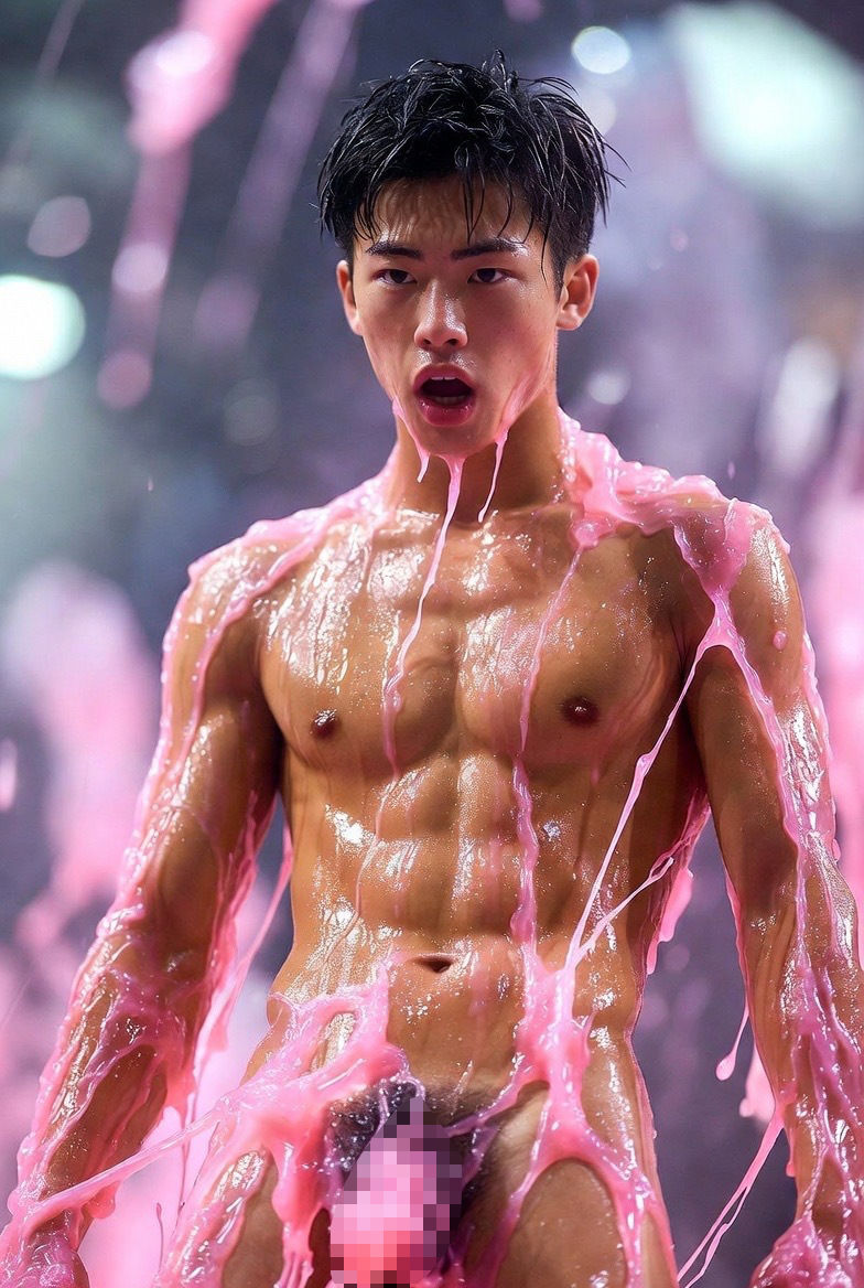 AI男子写真集ぬるぬるボーイズ - サンプル画像 3