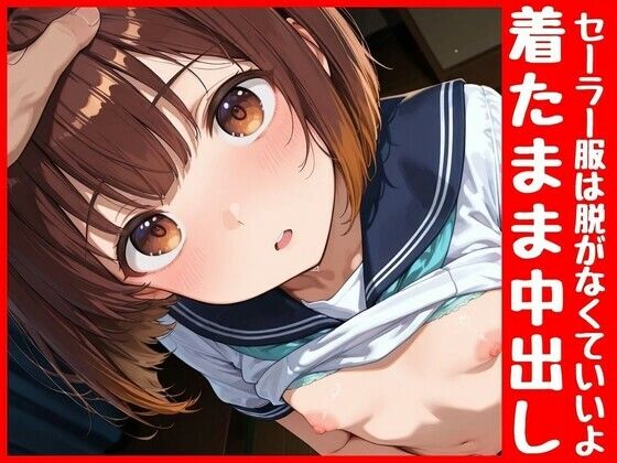 セーラー服は脱がなくていいよ  着たまま中出し