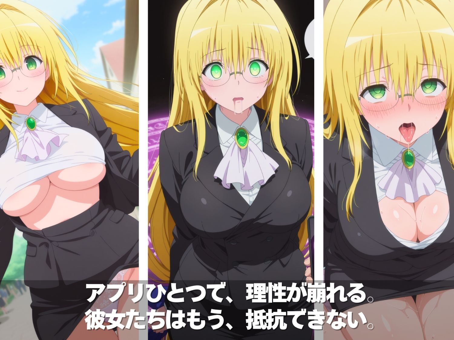 キモ男の逆襲。孕ませ完全征服！全員ペット化計画。肉便器のトラブルメーカー。  〜ToL●VEる 編  Vol.2〜 - サンプル画像 2