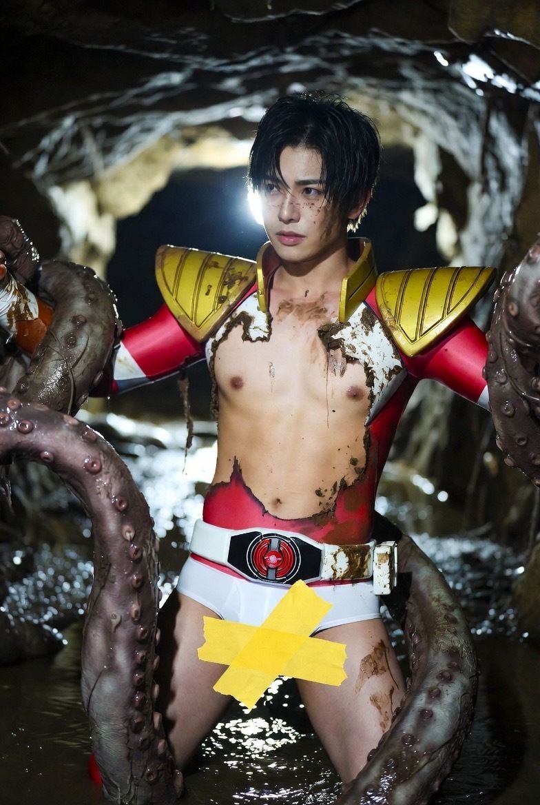 AI男子写真集イケメンレンジャーが全てを吸い取られ敗北する日 - サンプル画像 5