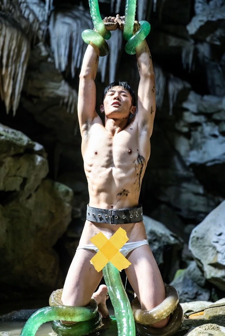 AI男子写真集イケメンレンジャーが全てを吸い取られ敗北する日 - サンプル画像 9