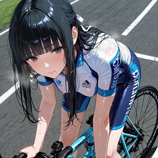 スポーツ女子セクシーイラスト集『女子自転車選手坂本詩織』 - サンプル画像 1