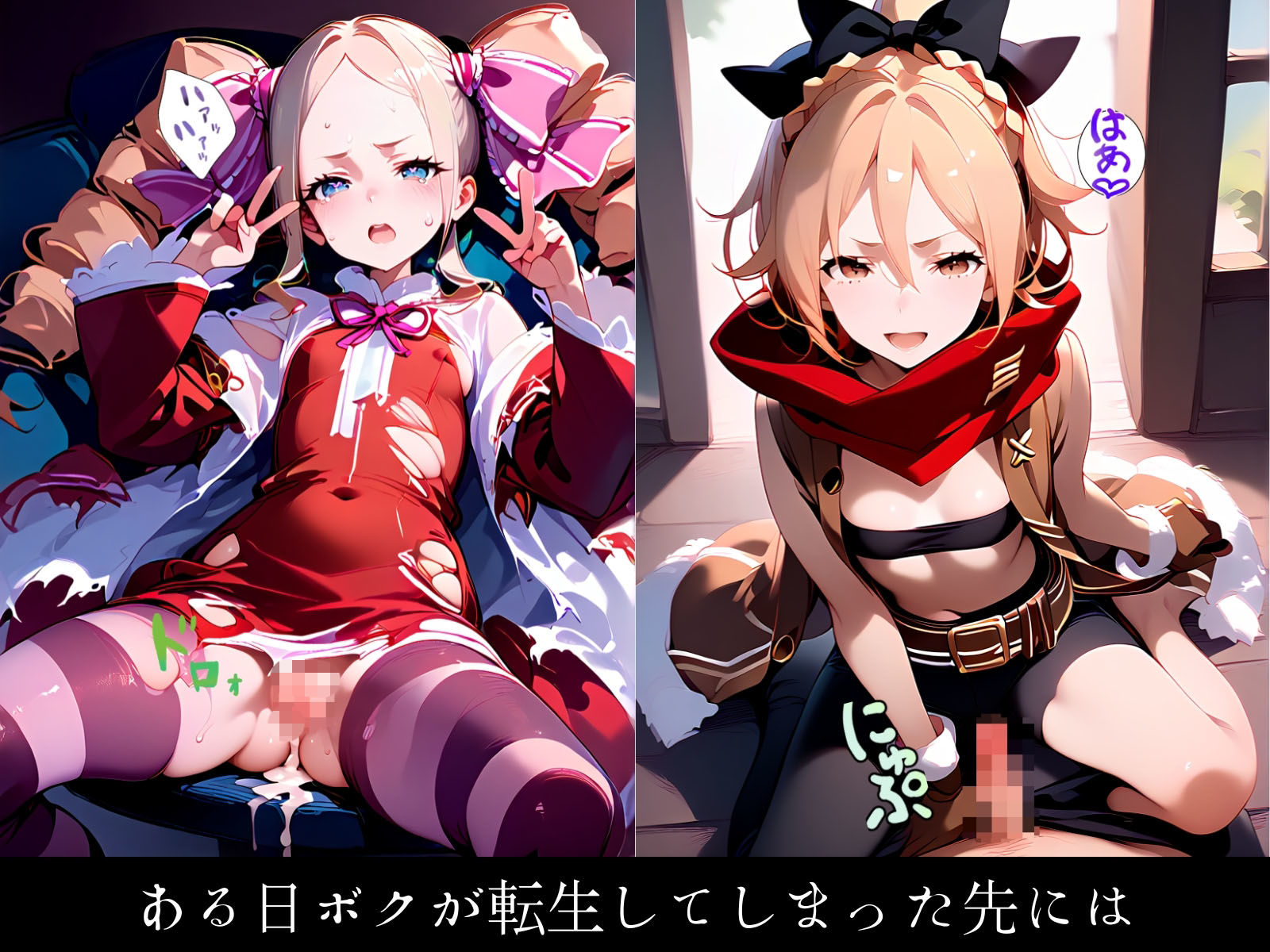 肉オナホ調教契約から始める異世界ハーレム性活 - サンプル画像 1