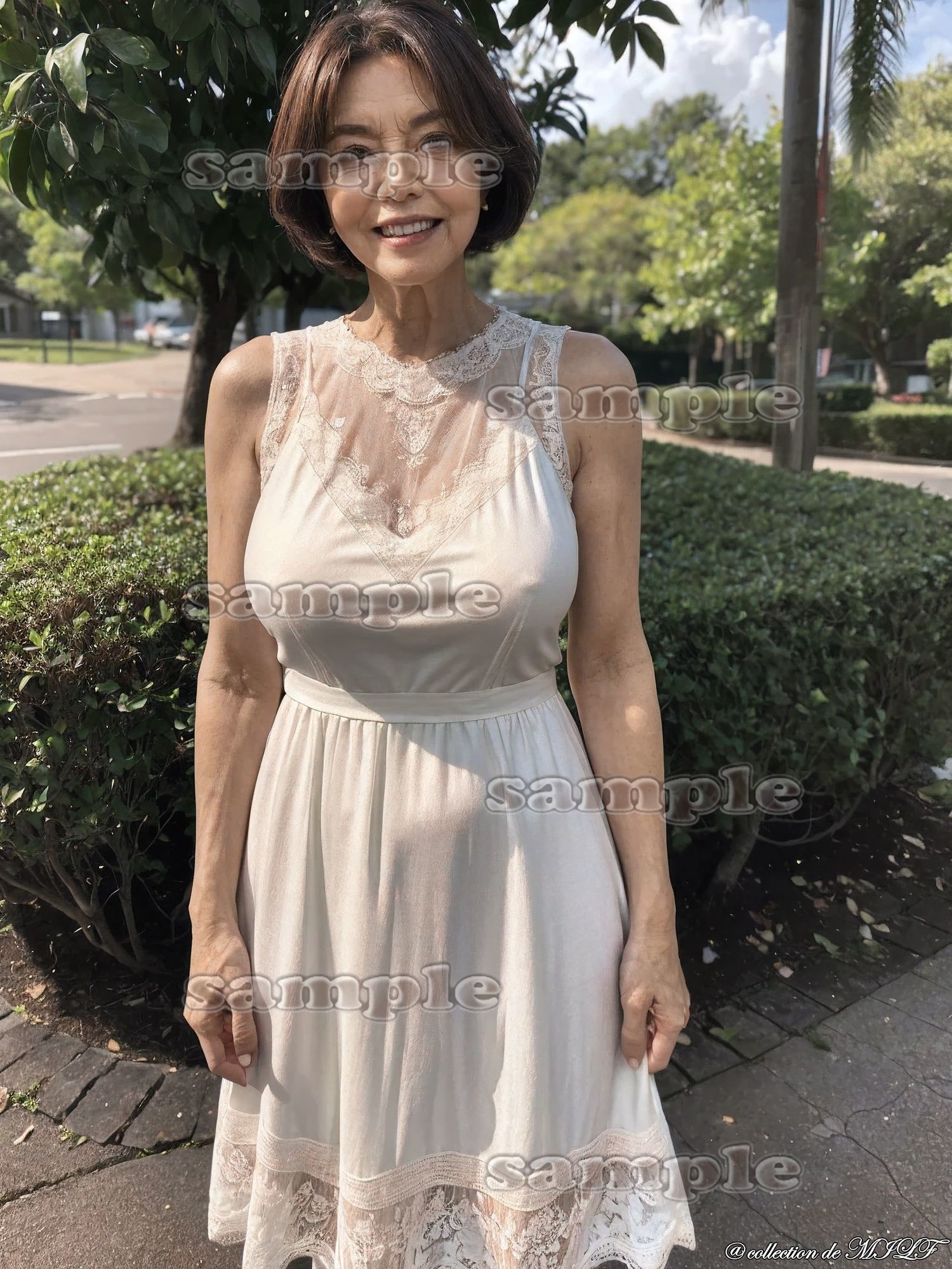 【AIグラビア】熟女の笑顔 第二弾（69人の笑顔） - サンプル画像 3