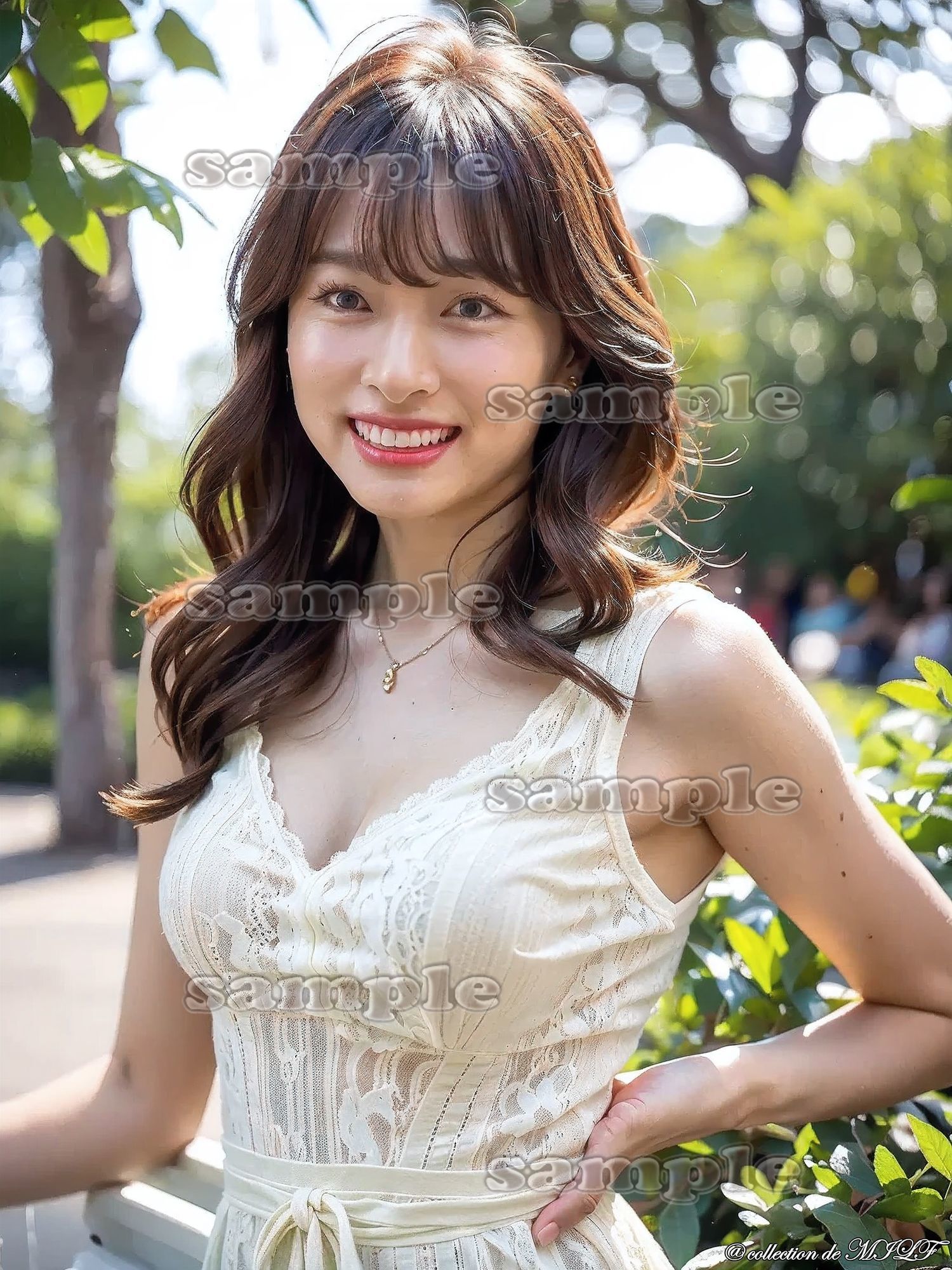 【AIグラビア】熟女の笑顔 第二弾（69人の笑顔） - サンプル画像 5