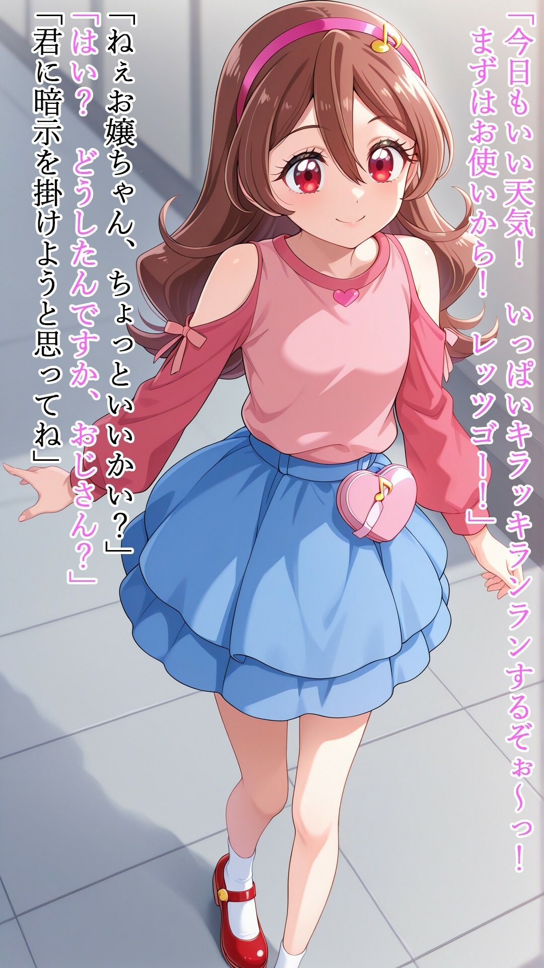 真っ暗闇に堕ちるキュアアイドル〜暗示に操られた伝説の戦士はビッチ化悪堕ちする〜 - サンプル画像 4