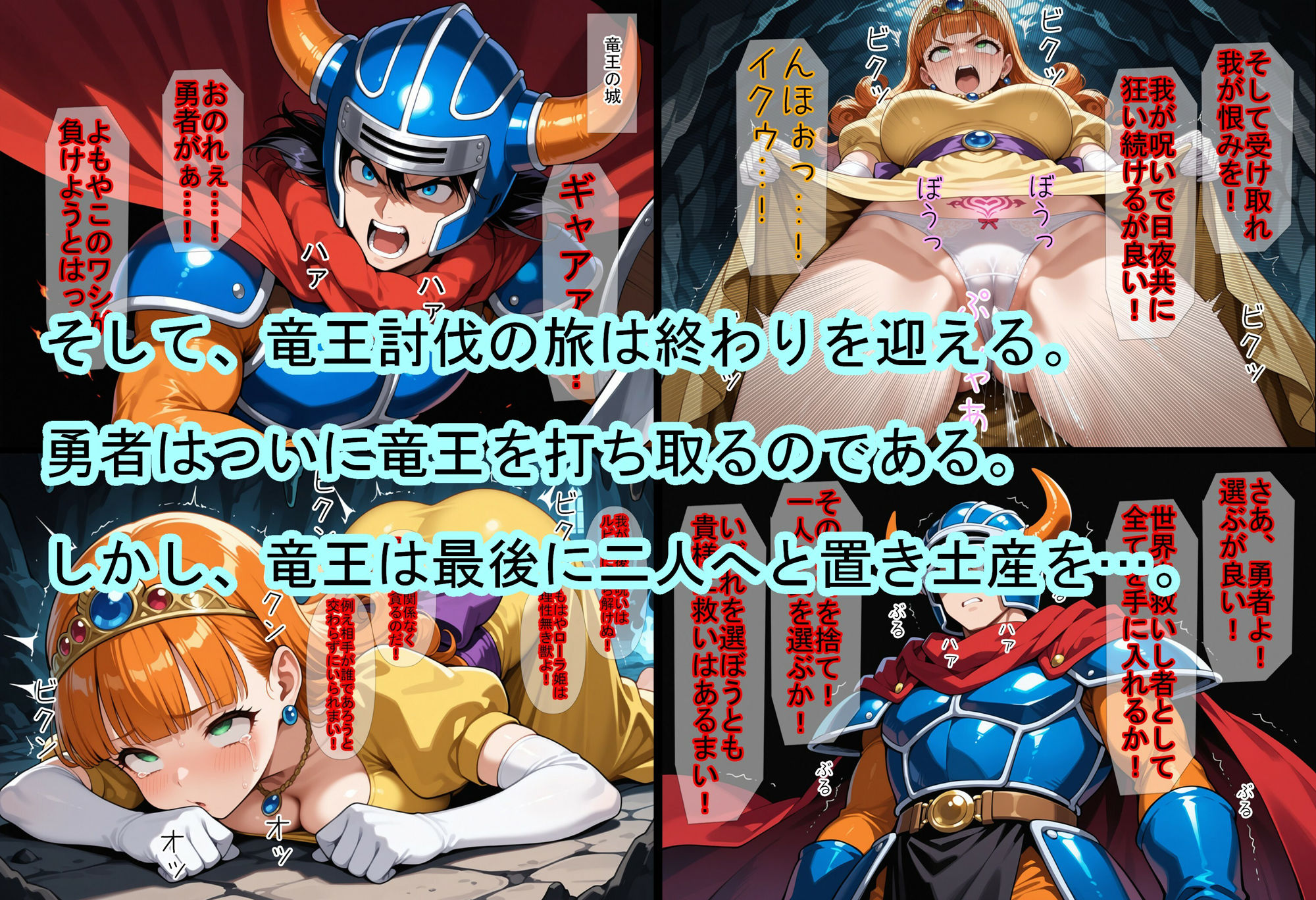 【ドラ〇エ1】100日後に死ぬ姫 - サンプル画像 6