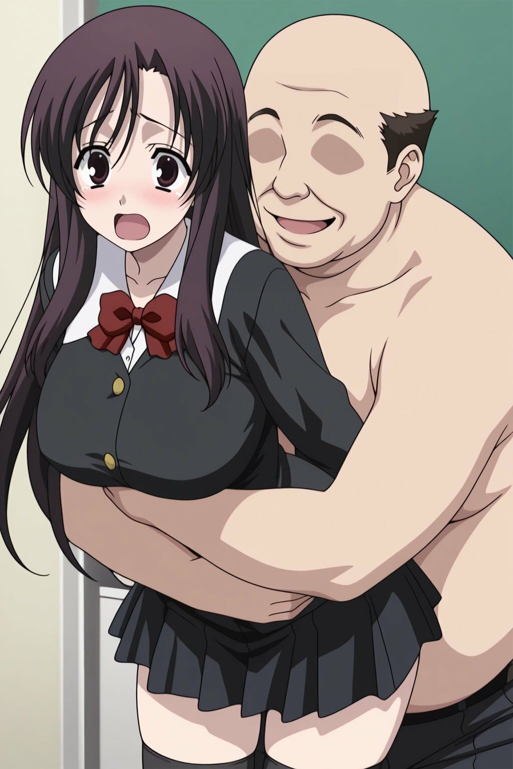 桂●葉 キモおじにより強●性指導 - サンプル画像 2