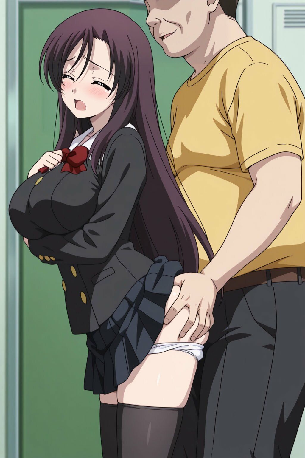 桂●葉 キモおじにより強●性指導 - サンプル画像 3