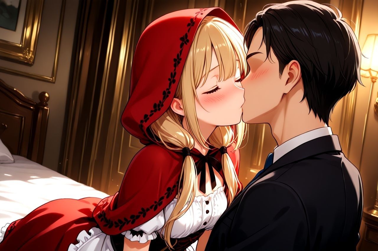 赤ずきんシャーリーちゃん ご主人様にお菓子をあげたのに、孕ませえっちされちゃうお話 - サンプル画像 2