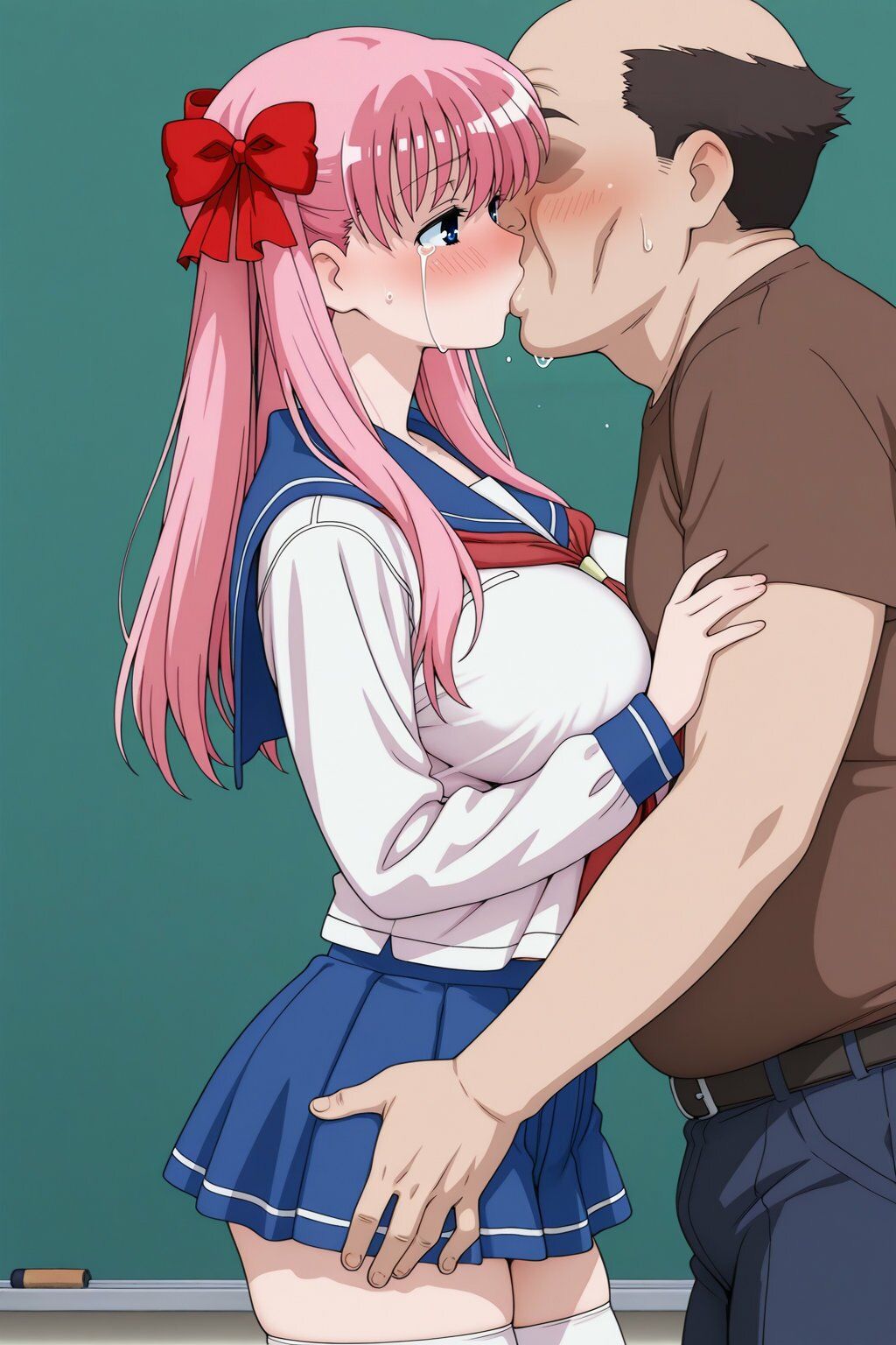 原●和 キモおじにより強●性指導 - サンプル画像 3