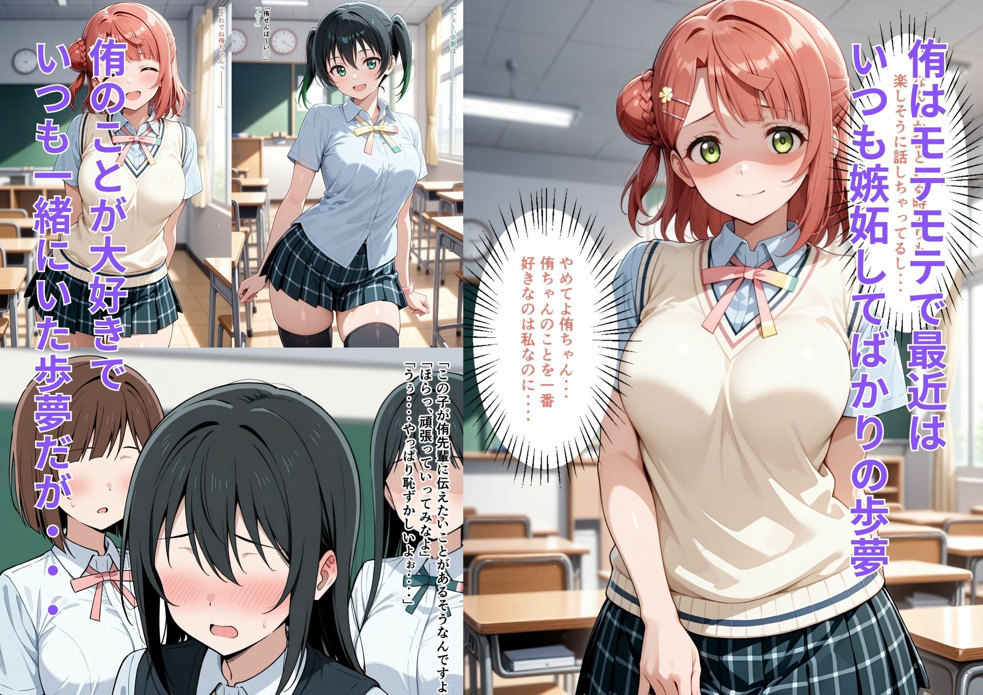 嫉妬の赤い炎  大好きなあなたとず〜っと一緒だよ - サンプル画像 1