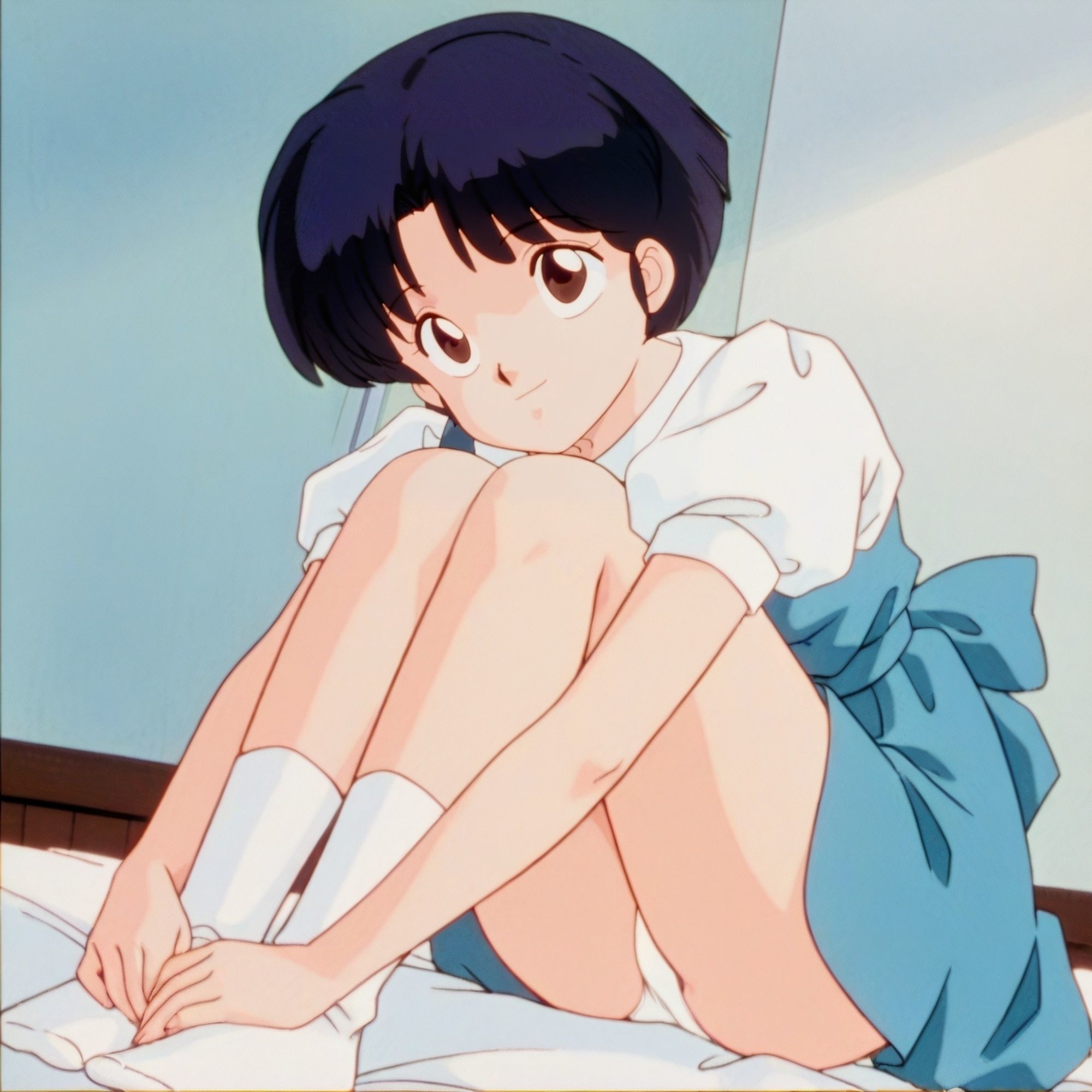 【お試し】3キャラミックスパンチラCG集（全30枚）_model2 - サンプル画像 3