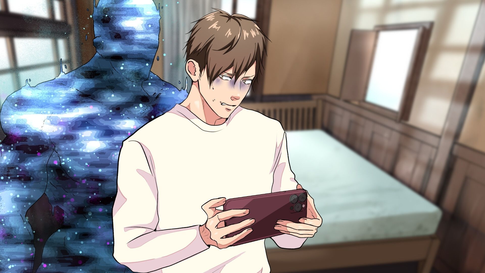 凌●メス堕ち幽霊屋敷ー終わらない、淫霊たちの連続中出しセックスー - サンプル画像 5