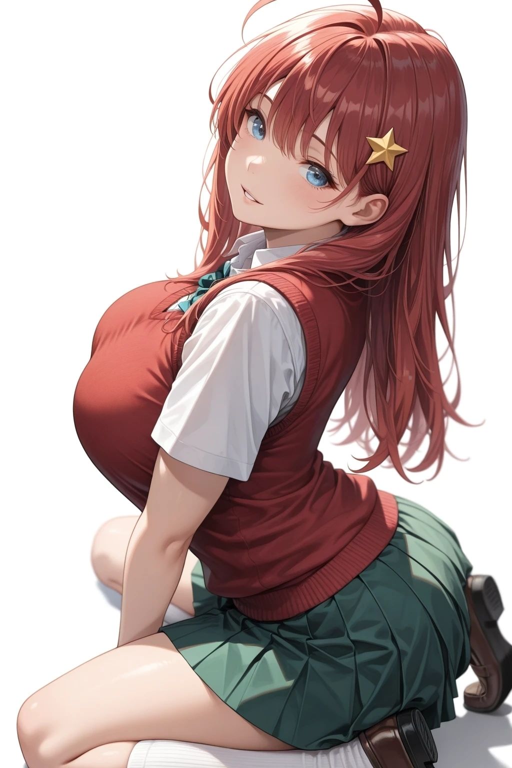 AIイラスト集  五等分のセフレ  中野〇月  いっぱい食べて - サンプル画像 9