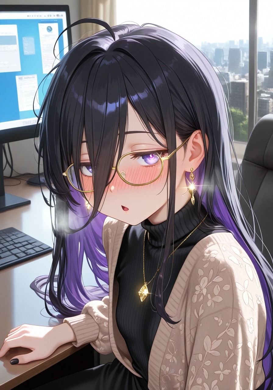 ＜9作品目＞OL男の娘ちゃんの残業ひとりえっち！＃9 - サンプル画像 1