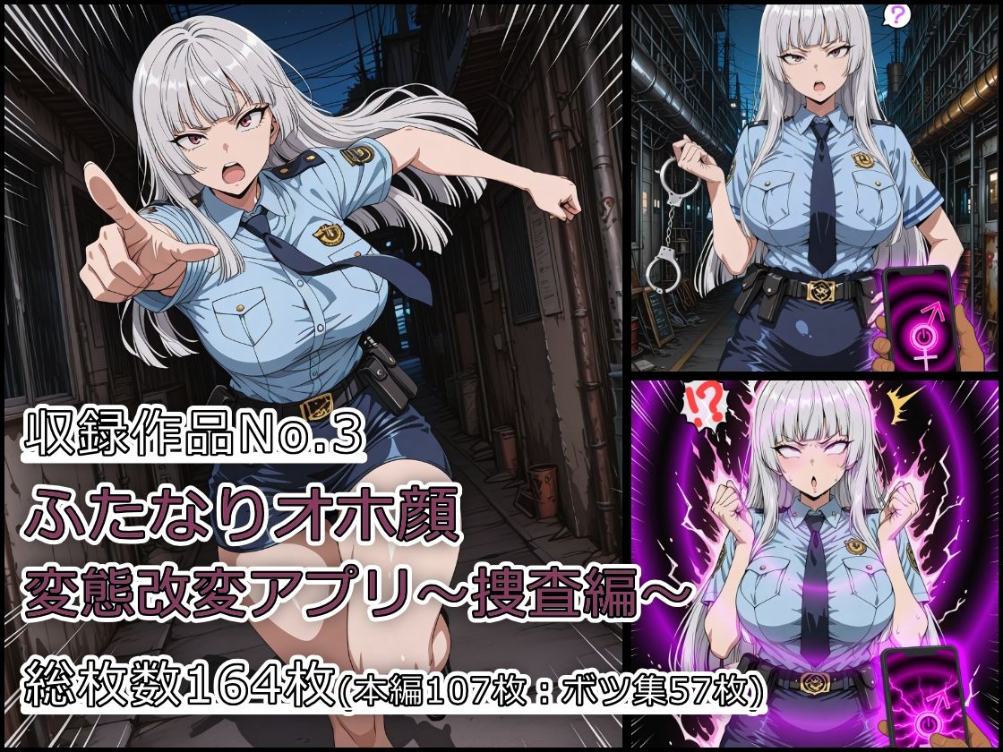 ふたなりオホ顔変態改変アプリ〜総集編〜 - サンプル画像 8