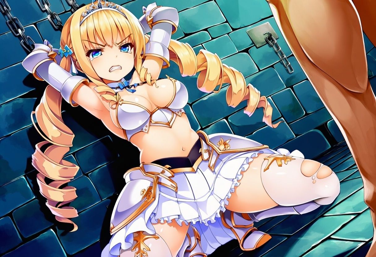 白碧の姫騎士、黒闇の地に屈す - サンプル画像 5