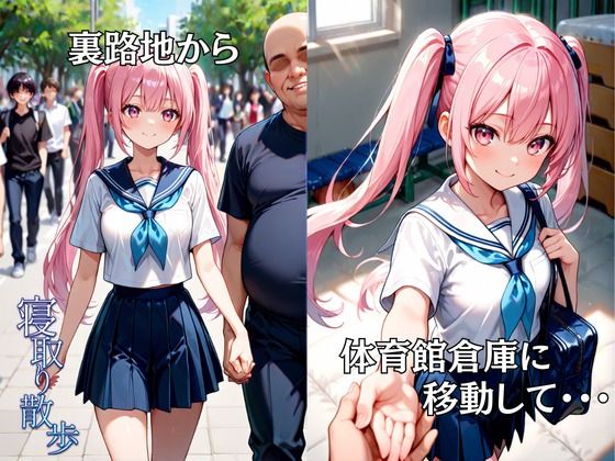 寝取り散歩 水無月りお編 - サンプル画像 9