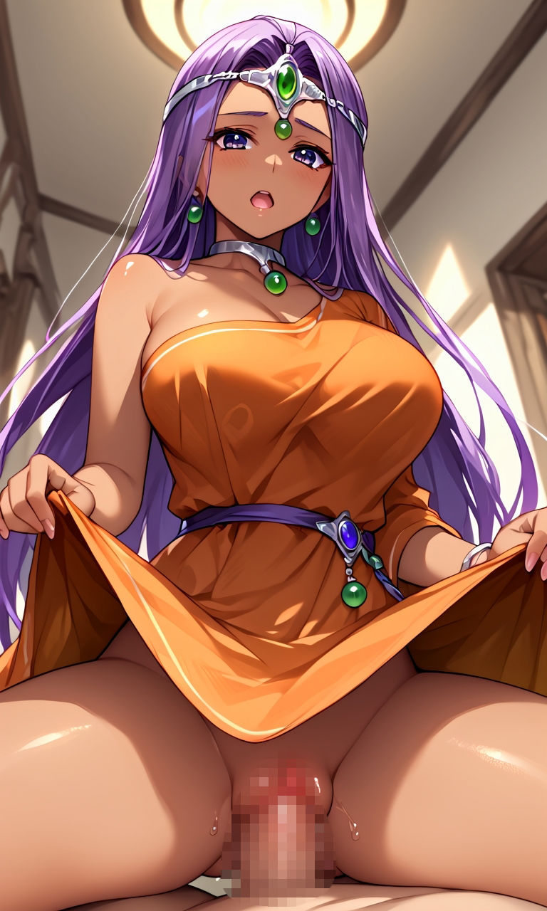 AIさんに描いてもらった奔放な姉に困る占い師さん - サンプル画像 8