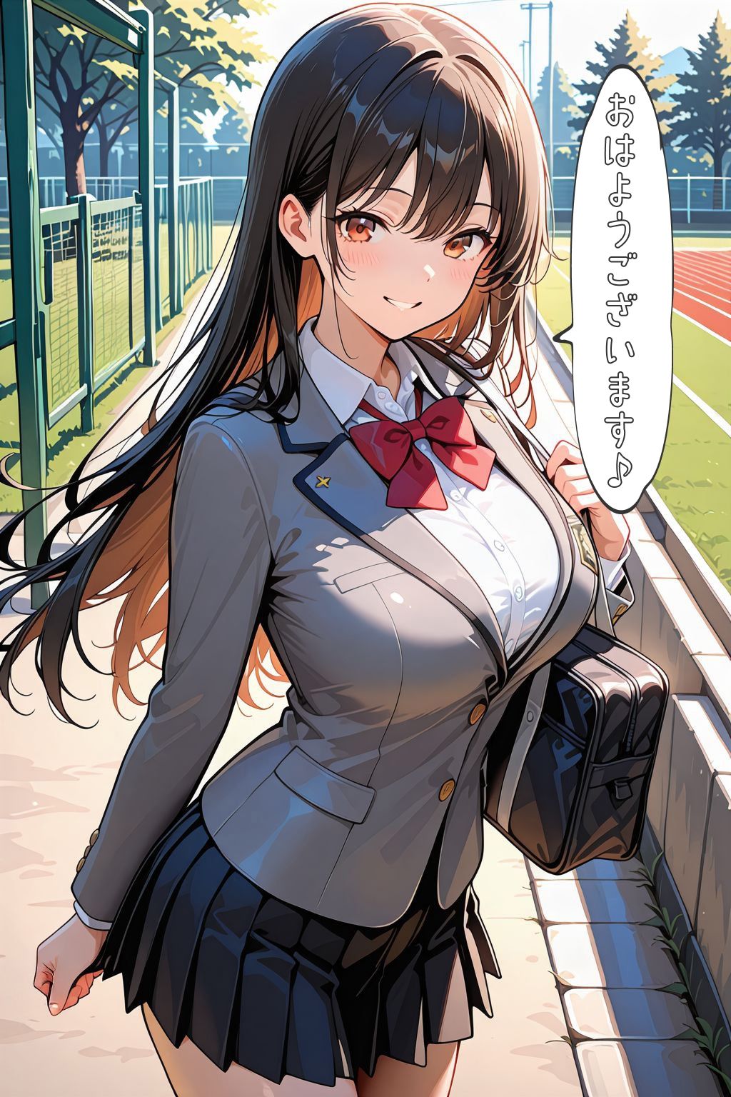 孕ませ学園  遅刻女子を保健の授業と称して公開性指導 - サンプル画像 2