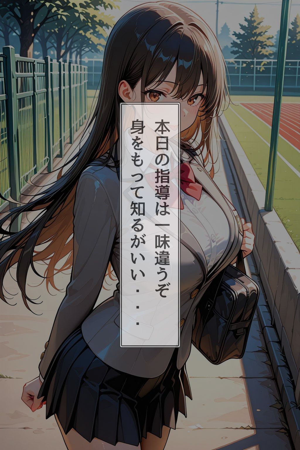 孕ませ学園  遅刻女子を保健の授業と称して公開性指導 - サンプル画像 4