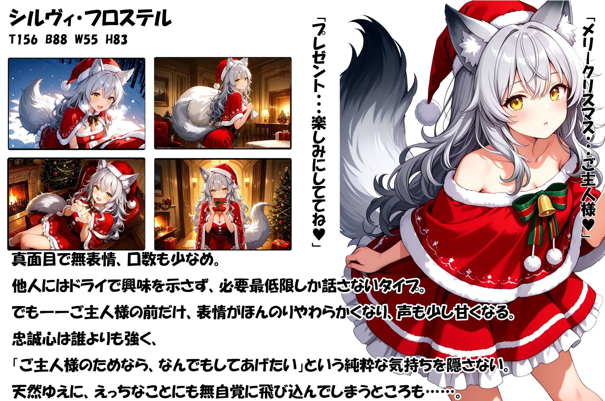 ご奉仕サンタ・シルヴィ プレゼントは‘わたし’です、ご主人様。 - サンプル画像 1
