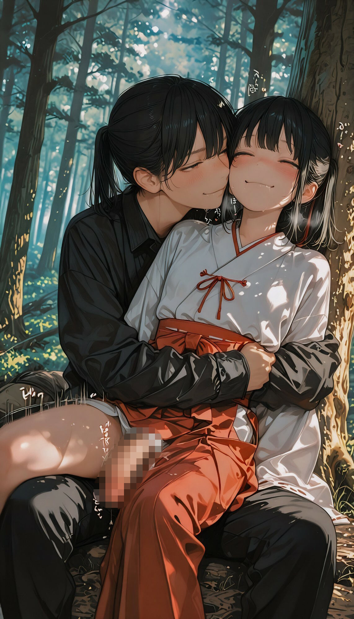 ついてる娘 巫女 - サンプル画像 7