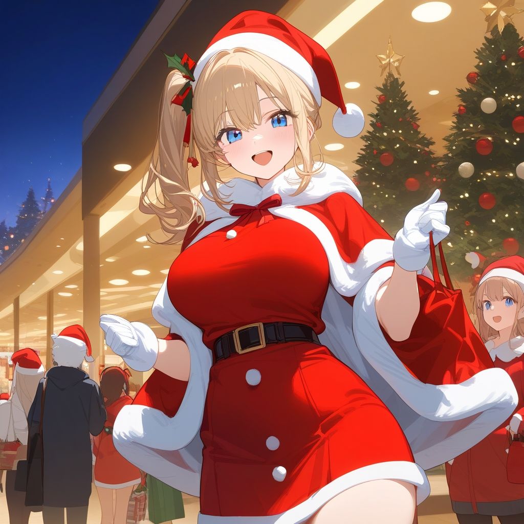 JK LEAKS 37  - フタナリちんぽクリスマス編 - 【アニメ15本付】 - サンプル画像 2