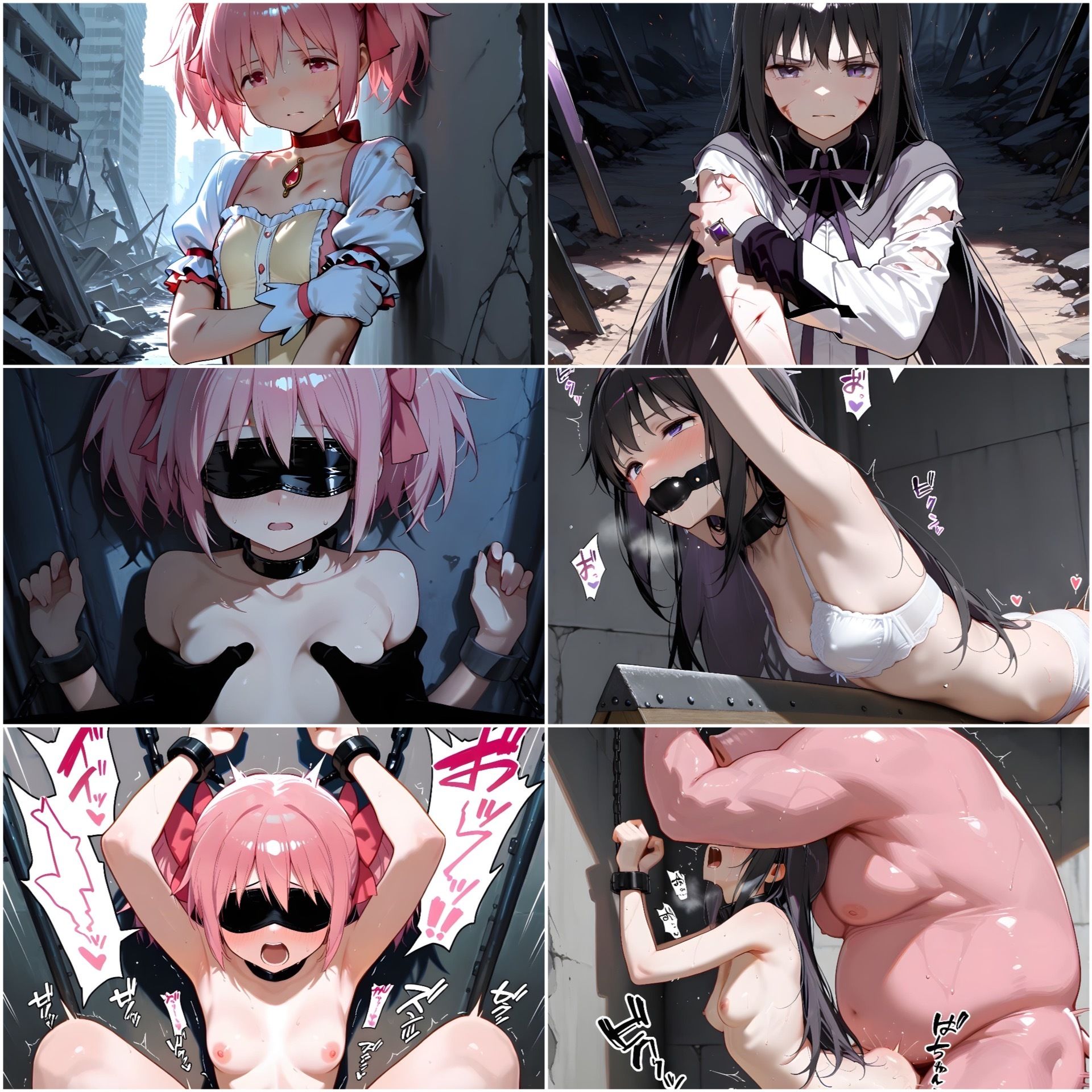 汚され魔法少女〜囚われ編〜 - サンプル画像 2