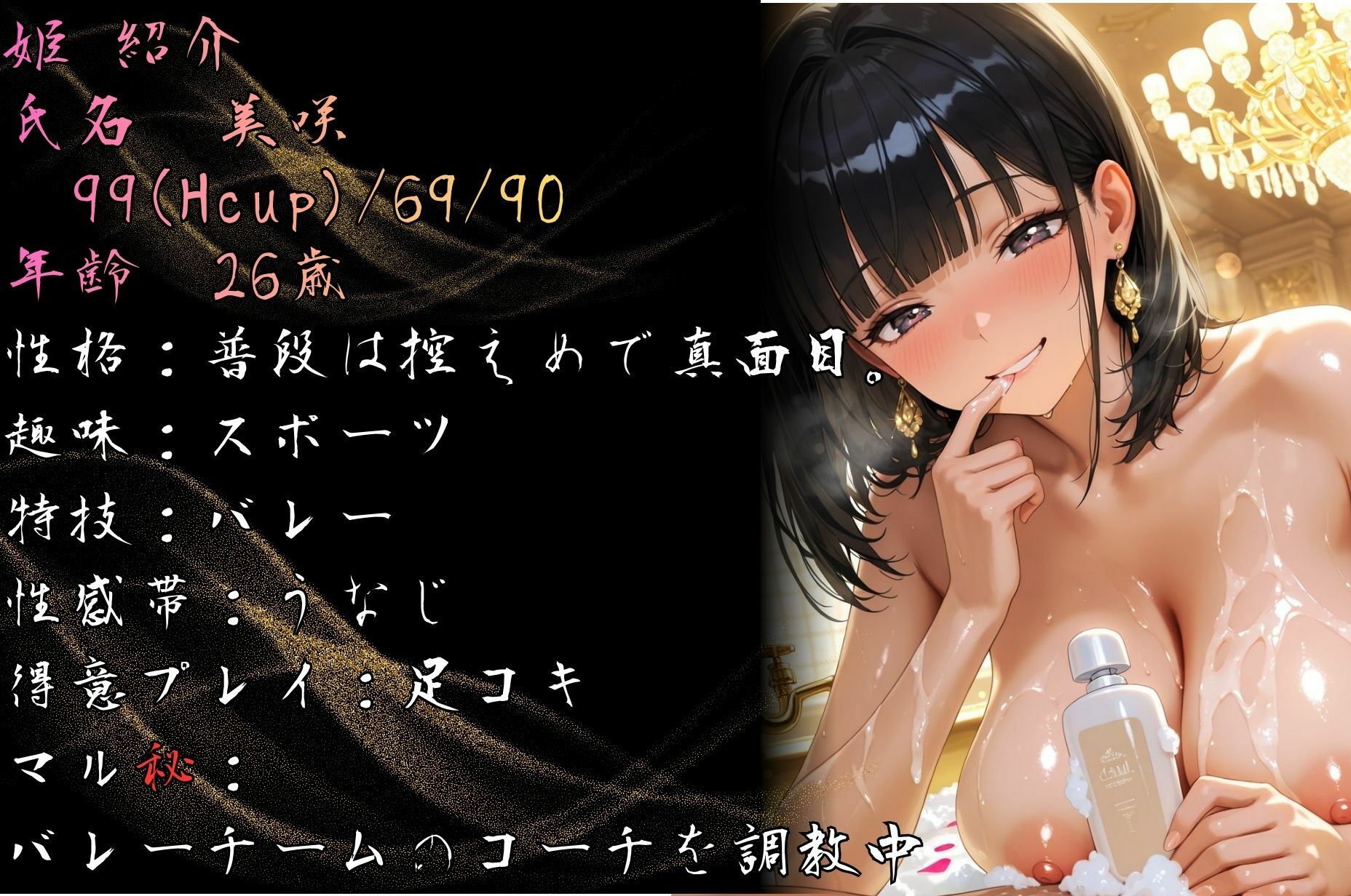 泡姫（奉仕の頂-美咲） - サンプル画像 2