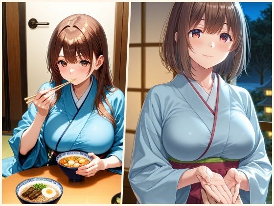 温泉宿で朝までイキ狂い - サンプル画像 2