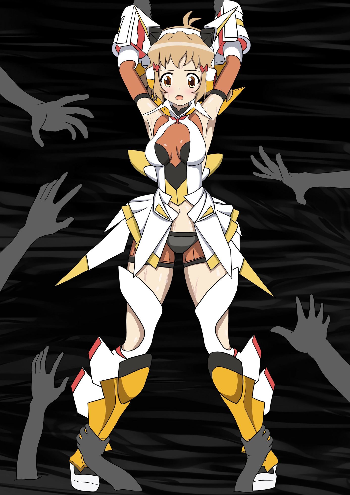 装者敗北〜立花響〜 - サンプル画像 1