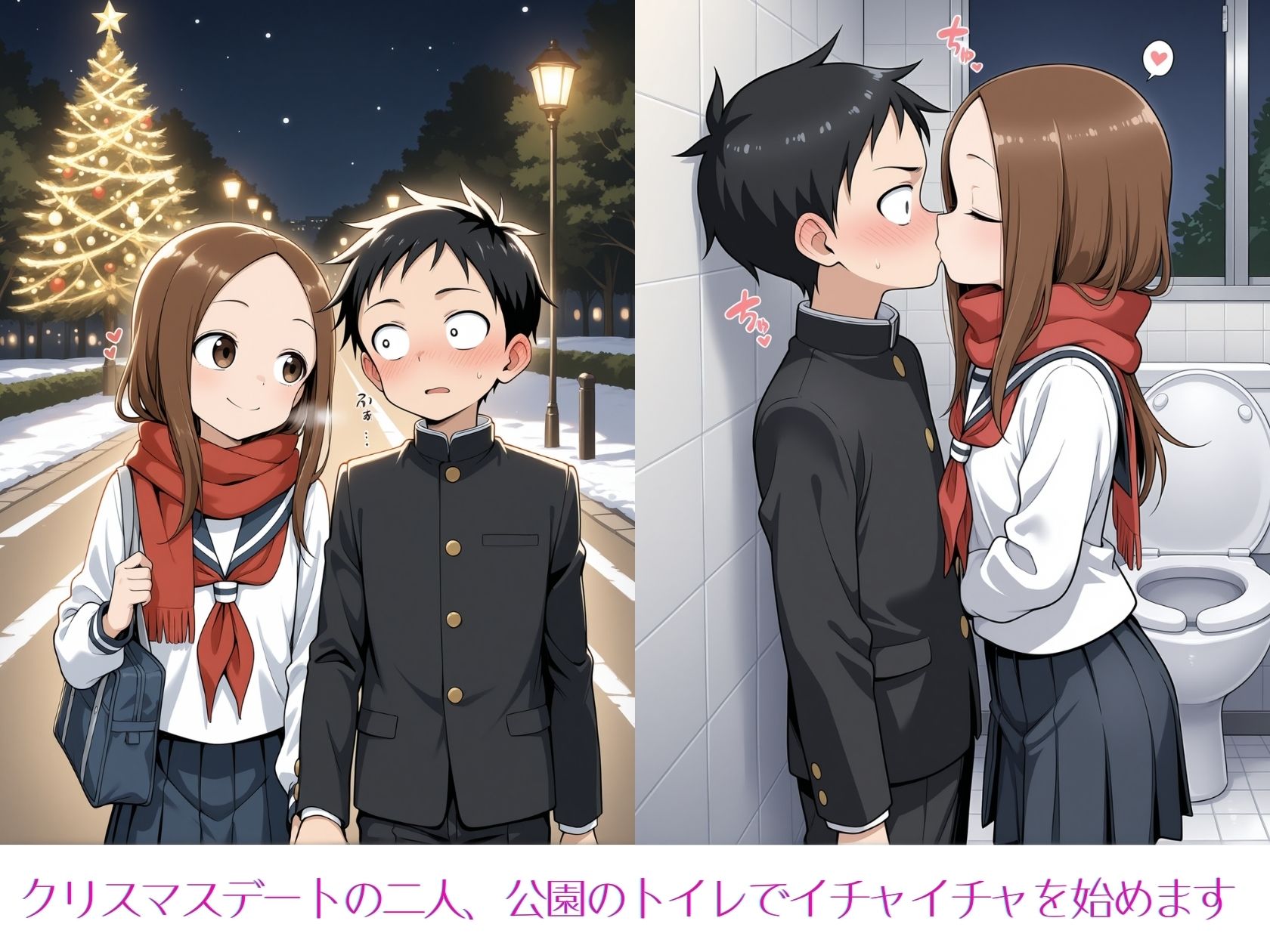 いちゃらぶ上手の高木さん3 - サンプル画像 1