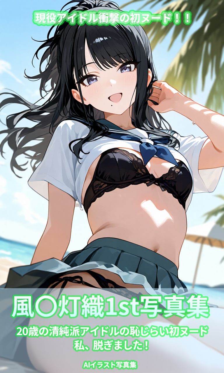 風〇灯織写真集1st - サンプル画像 1