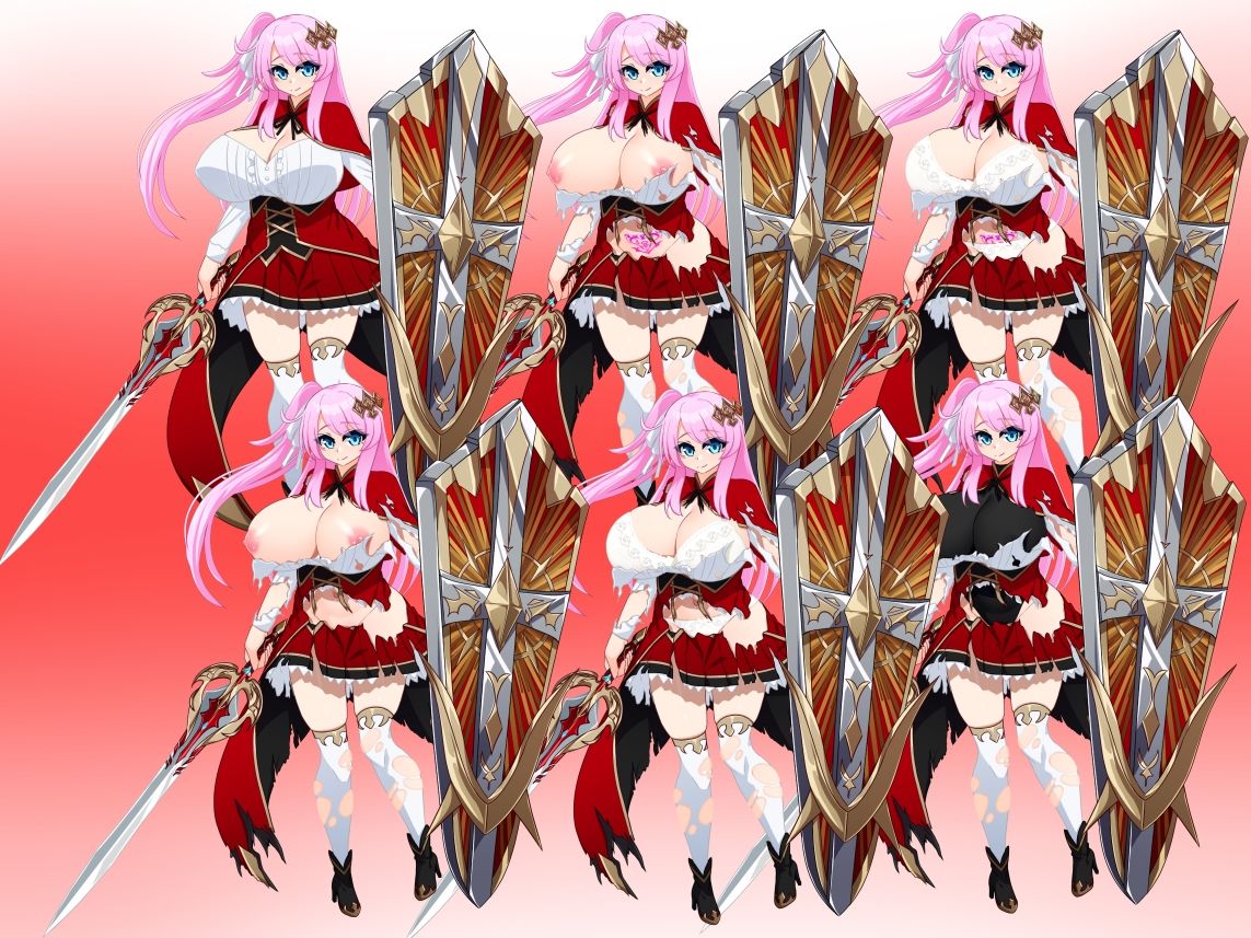 立ち絵素材 盾の騎士 - サンプル画像 2