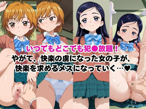 時間停止アプリでレ〇プ天国！？凝縮絶頂で最高の快感体験を！【美○なぎさ＆雪○ほのか】 - サンプル画像 3