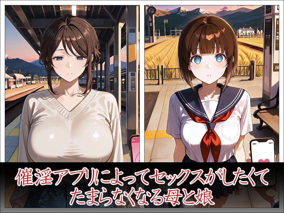 生ハメ母娘（おやこ）丼 - サンプル画像 3