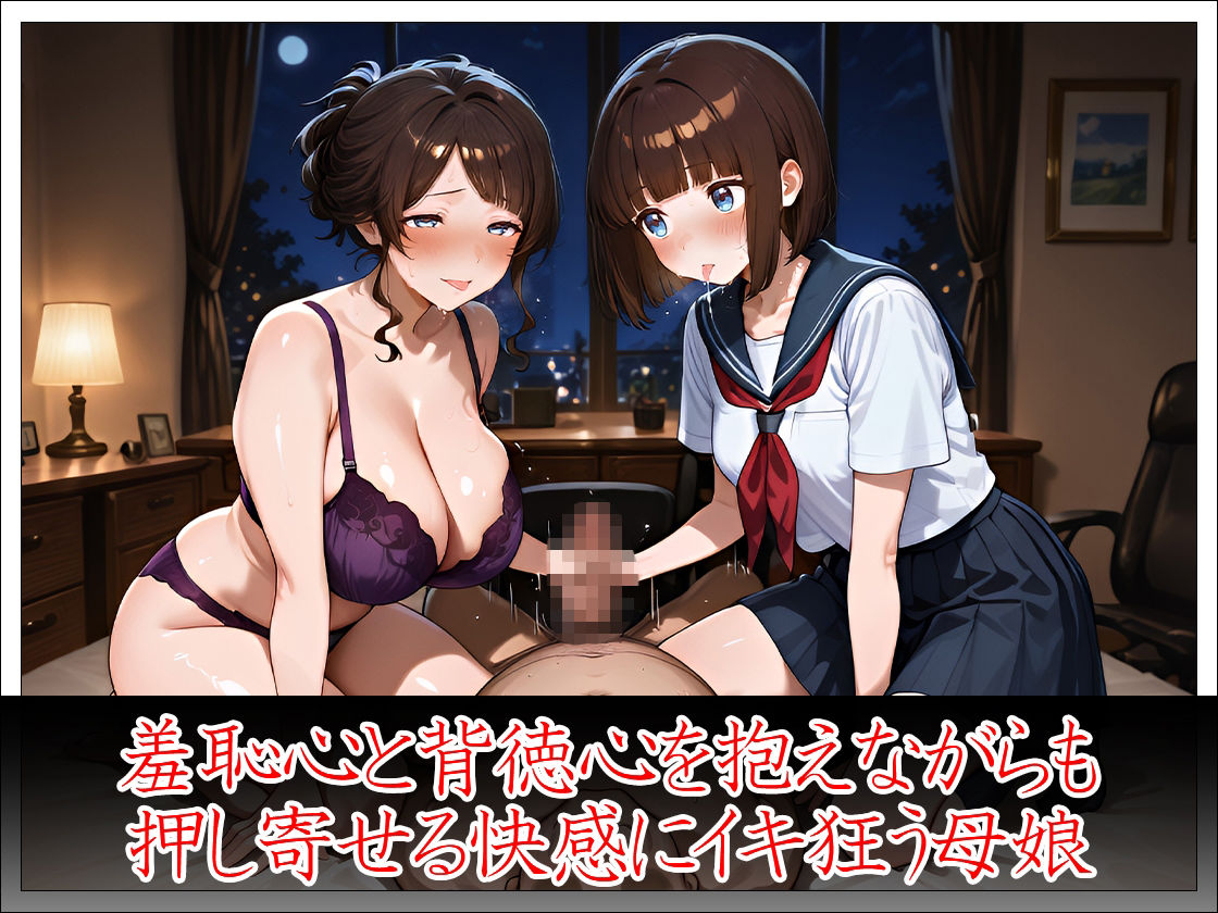 生ハメ母娘（おやこ）丼 - サンプル画像 8