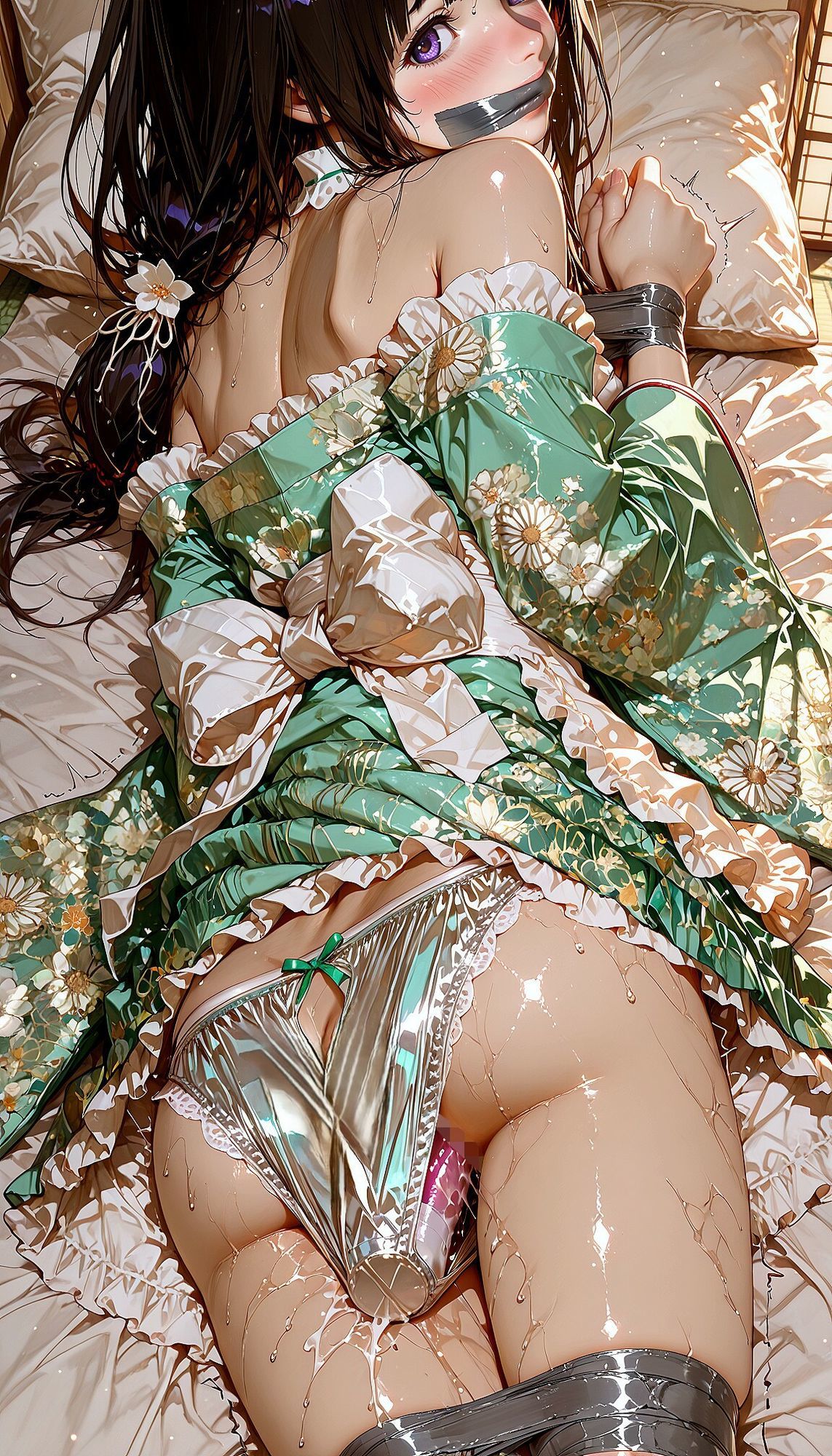 固定バイブde拘束ぷれい「千反田〇る」和装編 vol.2 - サンプル画像 2