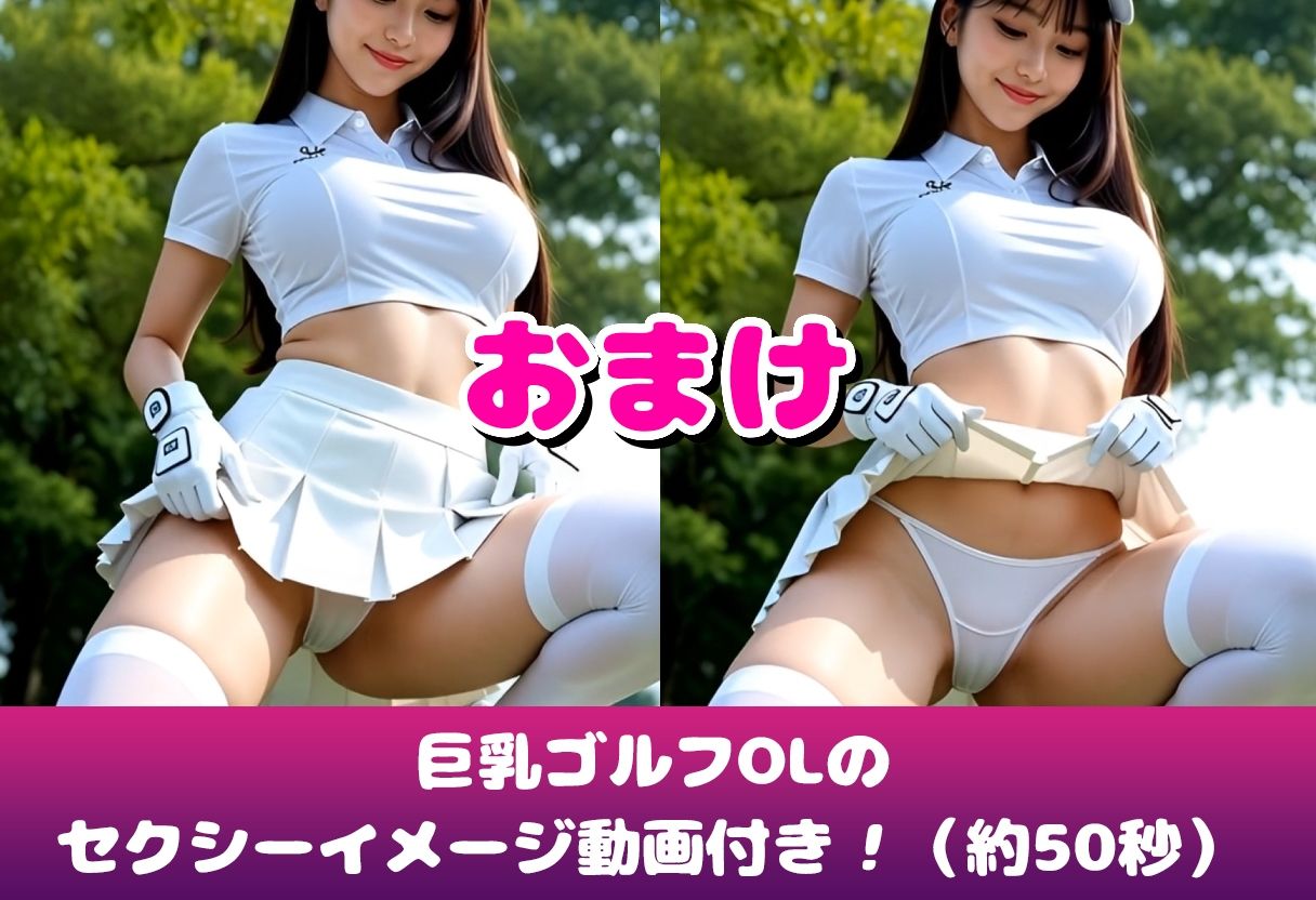 【おまけ動画付き】巨乳OL性接待ゴルフ  快楽の中出し18ホール - サンプル画像 6