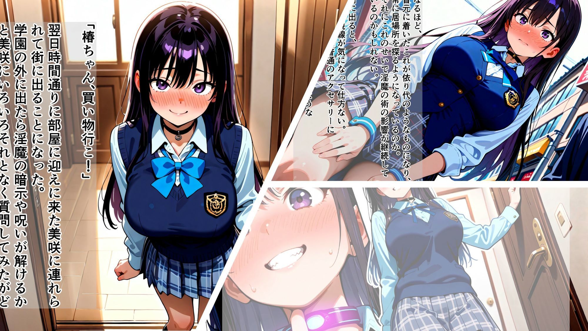 退魔師衣里の潜入任務〜淫魔に支配された女学園と失踪事件の真相〜Part.2 - サンプル画像 6