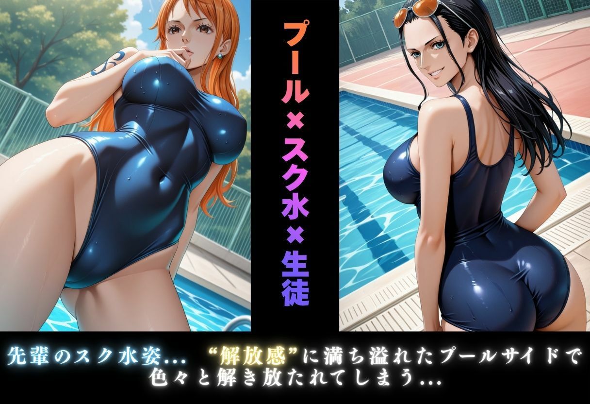 【学園ヒロイン〜俺たちの肉便器〜】ワンピ◯ス〜ナ◯・ロ◯ン 編〜 - サンプル画像 4