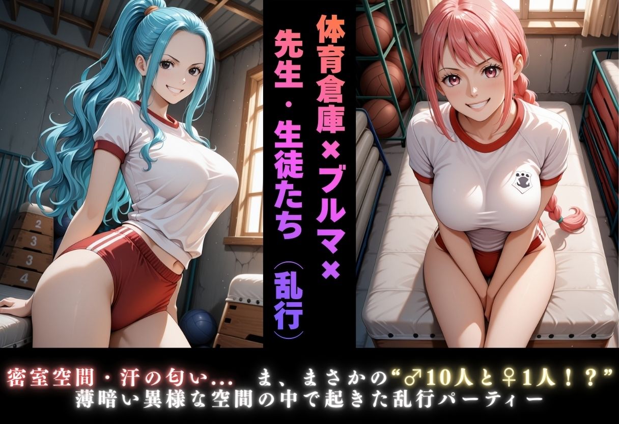 【学園ヒロイン〜俺たちの肉便器〜】ワンピ◯ス〜ビ◯・レベ◯カ 編〜 - サンプル画像 6